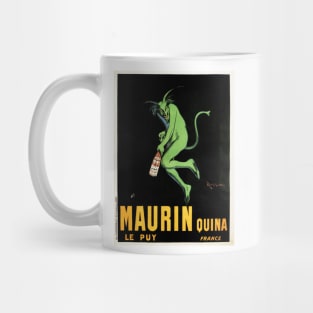 Devil MAURIN QUINA Liquor Absinthe Art Deco France Leonetto Cappiello Mug